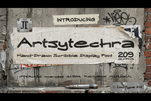 Artsytechra: The Ultimate Script Handwritten Font for Bold Designs