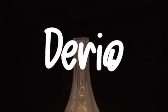 Derio: The Modern Script Typeface for Scroll-Stopping Brand Content