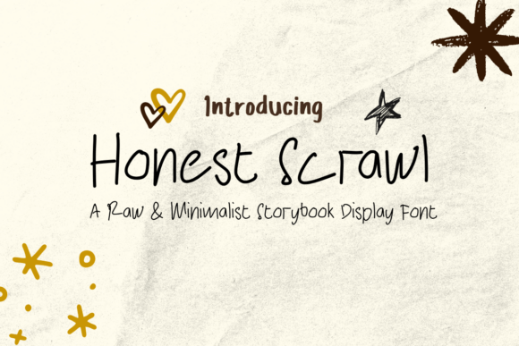 Designing with Honest Scrawl: A Raw Handwritten Font for Web