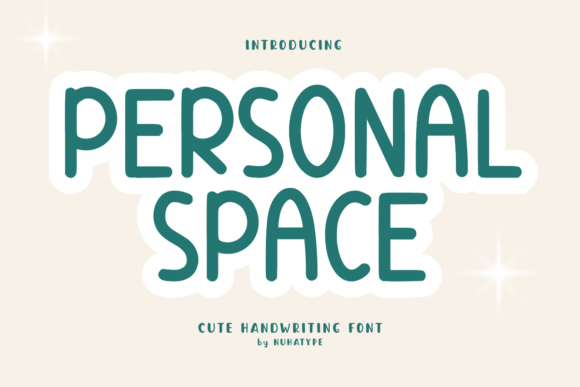 Designing with Personal Space: A Friendly Script Handwritten Font