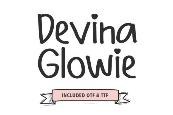 Devina Glowie: A Bold Script Handwritten Font for Branding