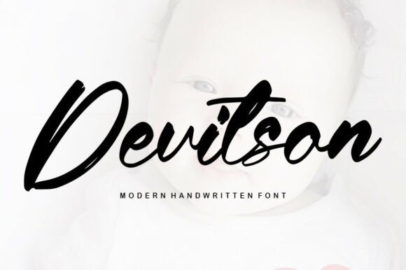 Devitson: A Timeless Handwritten Font for Makers
