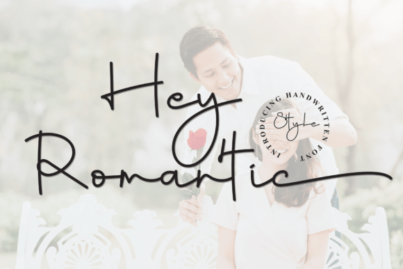 Hey Romantic: A Modern Typeface for Elegant Branding
