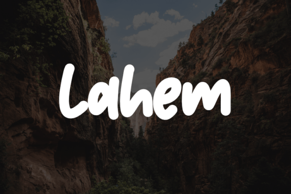 Lahem: The Modern Script Font for Scroll-Stopping Content
