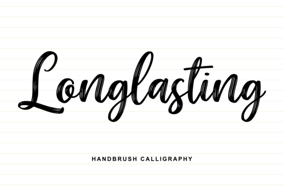 Longlasting: A Bold Script Handwritten Font for Editorial Impact