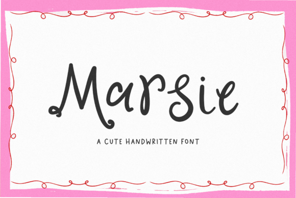 Marsie: A Vibrant Script Handwritten Font for Editorial Charm