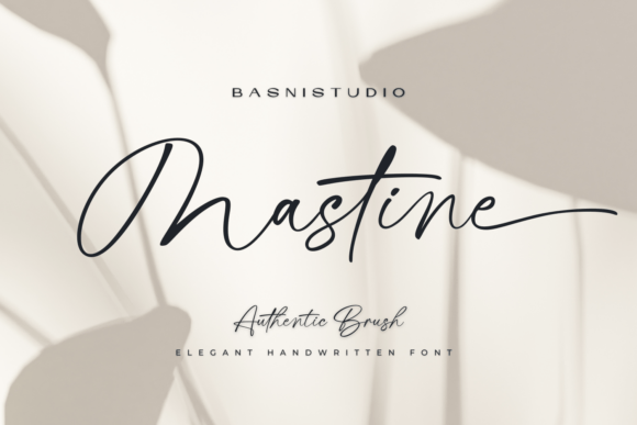 Mastine: The Authentic Brush Font for Modern Brands
