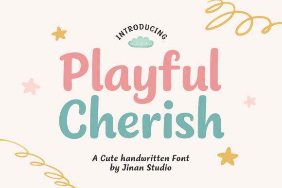 Playful Cherish Font: A Designer's Take on Warm Branding