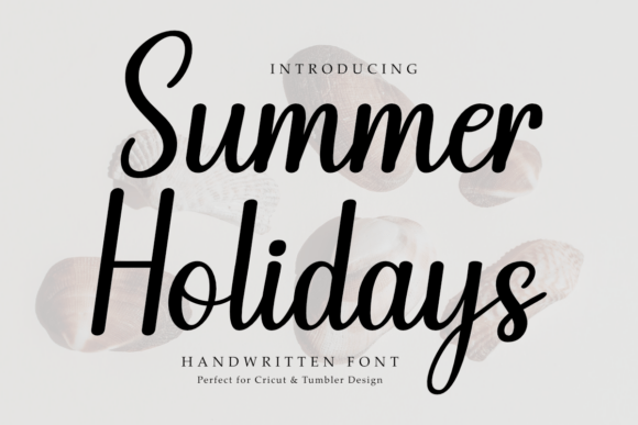 Signature Holidays: The Handwritten Font for Polished Branding