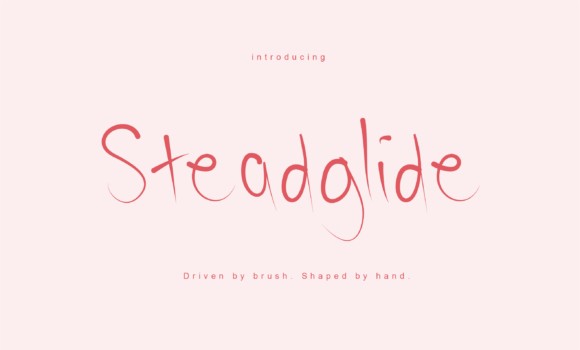 Steadglide Typeface: Elevating Small Business Branding