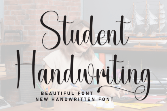 Student Handwriting: A Friendly Script Font for Campaigns