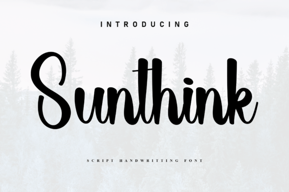 Sunthink: The Perfect Handwritten Font for Makers