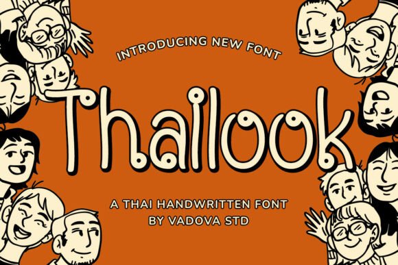 Thailook: A Playful Typeface for Small Business Branding
