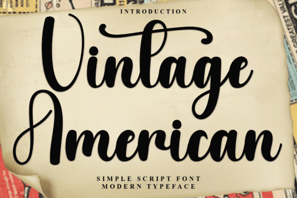 Vintage American Typeface for Modern Web Design