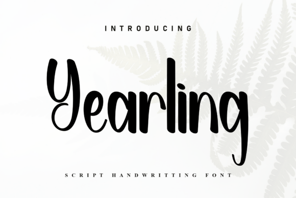 Yearling: A Marker-Style Typeface for Modern Editorial Design